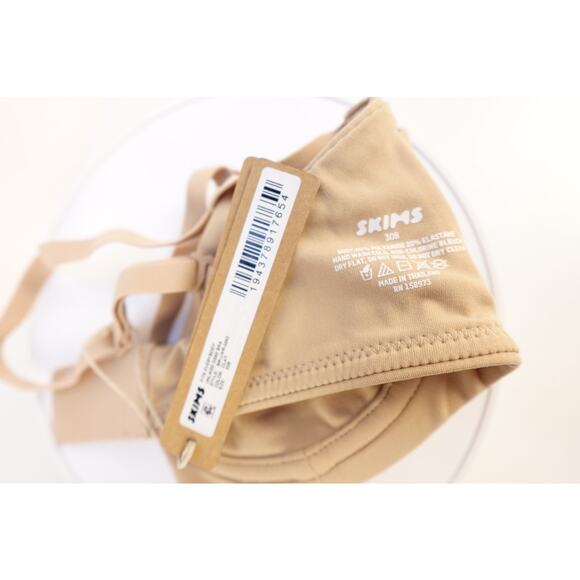 NWT SKIMS Fits Everybody Push-Up Demi Bra • Style BR-UWR-2293 • Color Clay • 30B - Picture 10 of 12